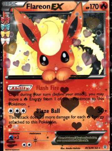Flareon EX - (Generations (Radiant Collection))