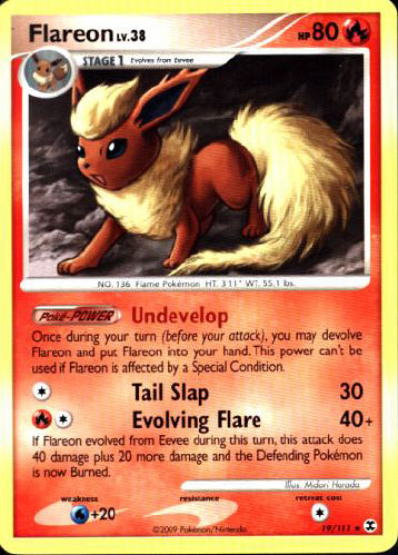 Flareon - (Platinum - Rising Rivals)