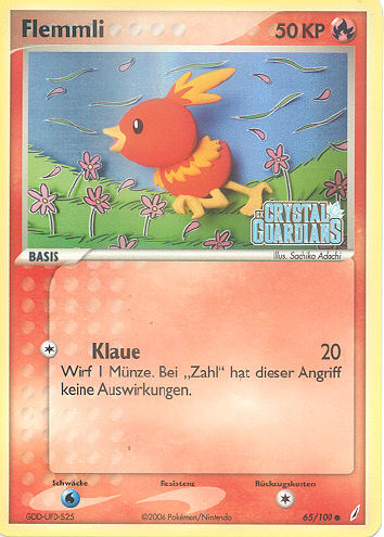 Flemmli (Torchic) - (EX Crystal Guardians)