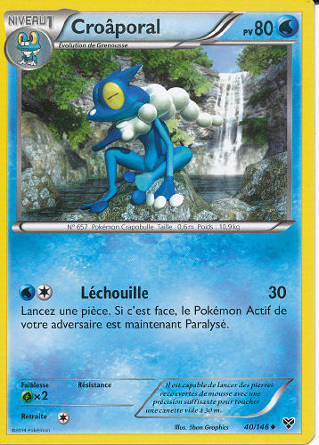 Croâporal (Frogadier) - (XY)