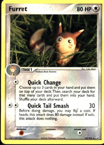 Furret - (EX Team Rocket Returns)