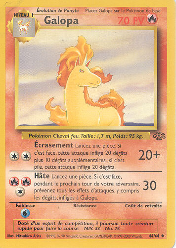 Galopa (Rapidash) - (Jungle)