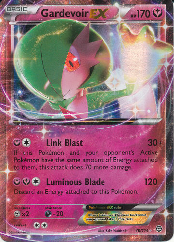 Gardevoir EX - (Steam Siege)