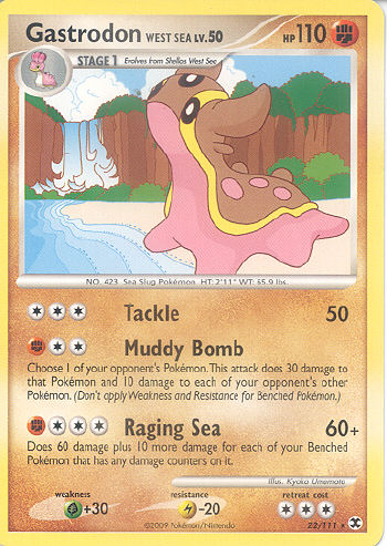 Gastrodon West Sea - (Platinum - Rising Rivals)