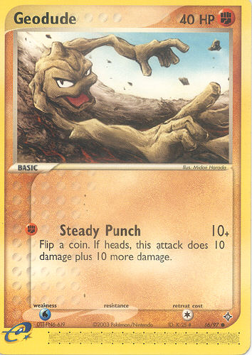 Geodude - (EX Dragon)