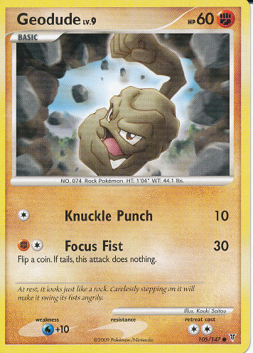 Geodude - (Platinum - Supreme Victors)