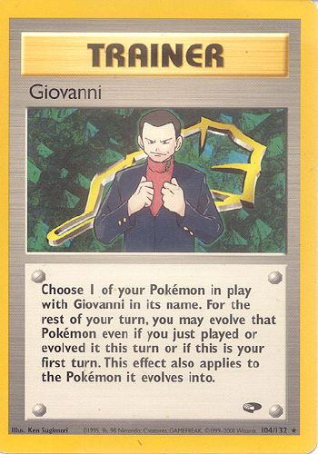 Giovanni - (Gym Challenge)