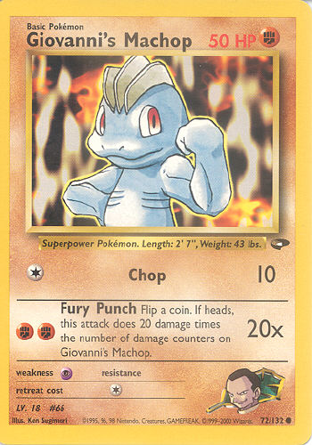 Giovanni's Machop - (Gym Challenge)