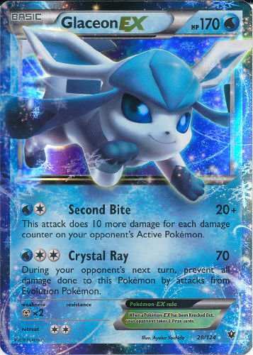 Glaceon EX - (Fates Collide)