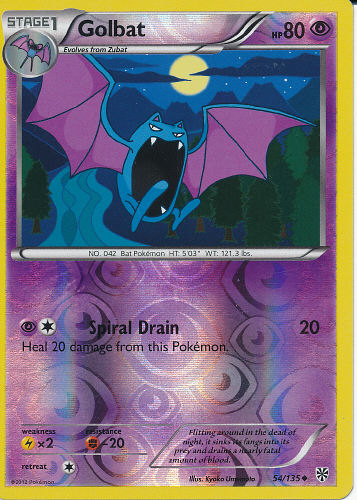 Golbat (Reverse Holo) - (Plasma Storm)