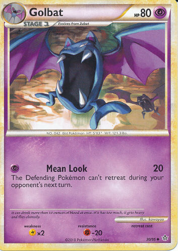 Golbat - (HS - Unleashed)