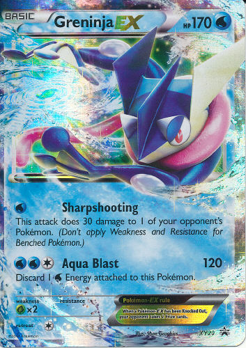 Greninja EX - (XY Black Star Promos)