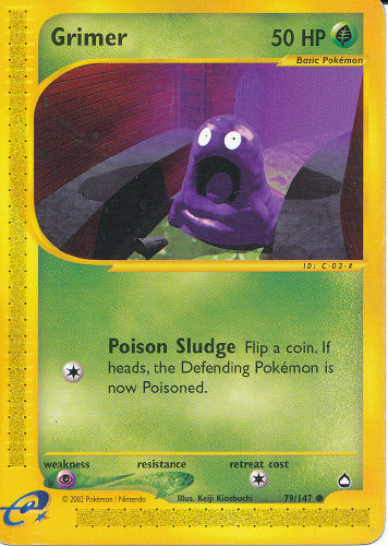 Grimer - (Aquapolis)