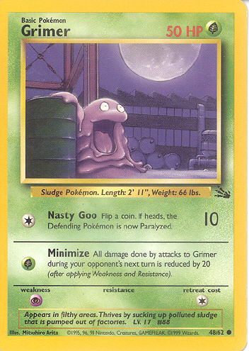 Grimer - (Fossil)