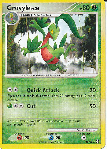 Grovyle - (Platinum - Arceus)