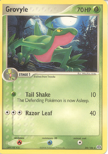 Grovyle - (EX Emerald)