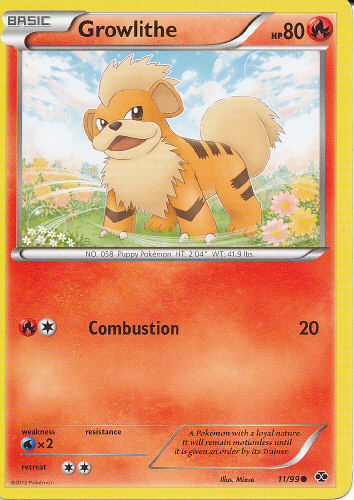 Growlithe - (Next Destinies)