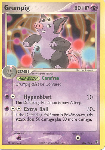 Grumpig - (EX Deoxys)