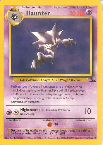 Haunter - (Fossil)