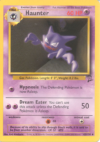 Haunter - (Base Set 2)