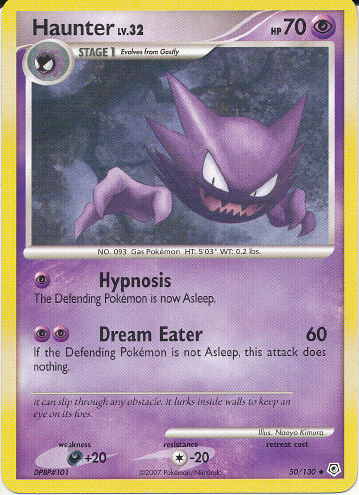 Haunter - (Diamond And Pearl Base Set)