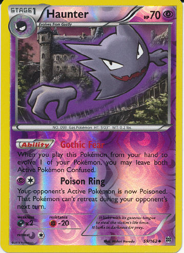 Haunter (Reverse Holo) - (BREAKthrough)