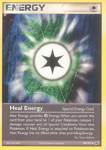 Heal Energy (Special Energy Card) - (EX Deoxys)