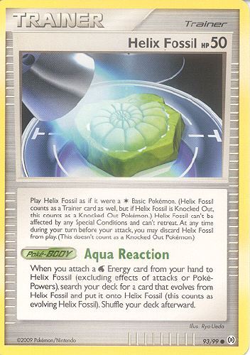 Helix Fossil - (Platinum - Arceus)