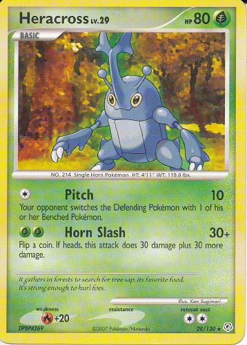 Heracross - (Diamond And Pearl Base Set)