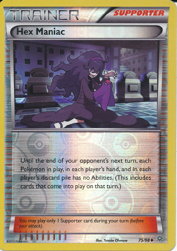 Hex Maniac (Reverse Holo) - (Ancient Origins)