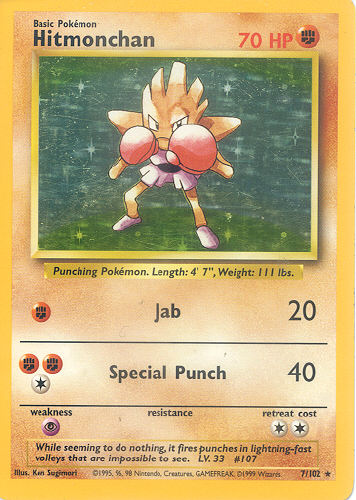 Hitmonchan - (Base Set)