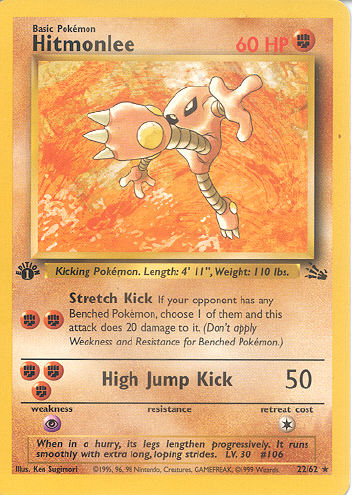 Hitmonlee - (Fossil)