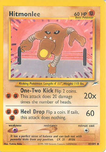 Hitmonlee - (Neo Destiny)