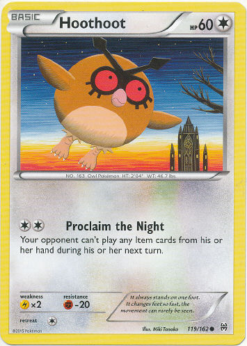 Hoothoot - (BREAKthrough)