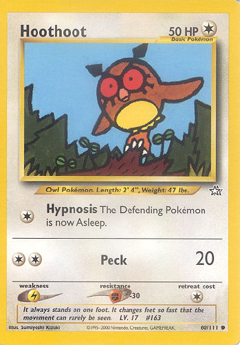 Hoothoot - (Neo Genesis)