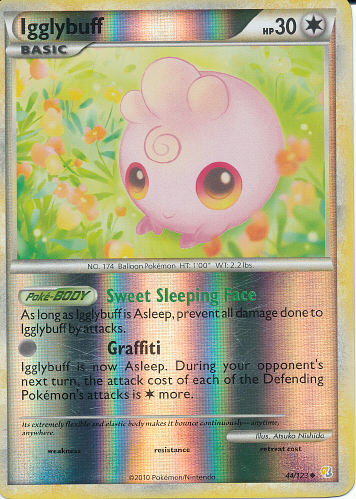 Igglybuff (Reverse Holo) - (HeartGold & SoulSilver)