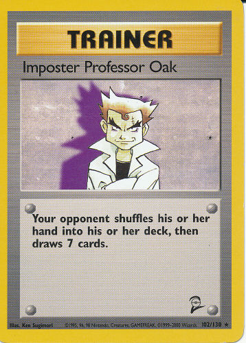 Imposter Professor Oak - (Base Set 2)