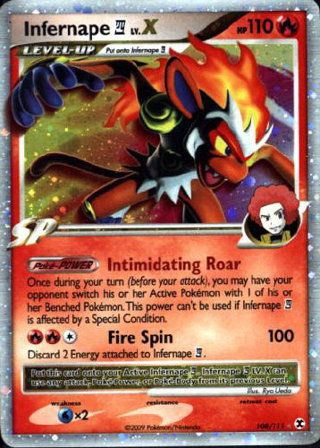 Infernape 4 LV. X - (Platinum - Rising Rivals)