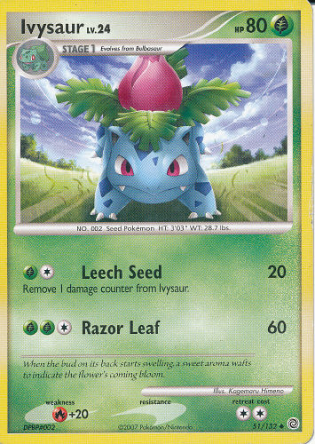 Ivysaur - (DP - Secret Wonders)