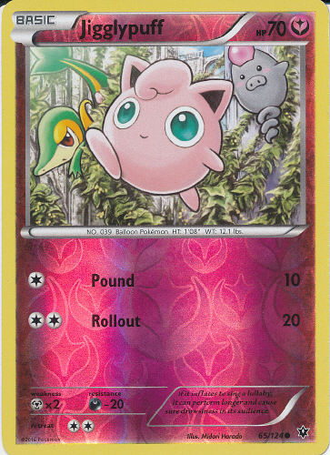 Jigglypuff (Reverse Holo) - (Fates Collide)