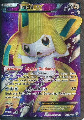 Jirachi EX Full Art - (Plasma Blast)