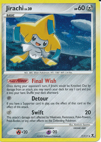 Jirachi - (Platinum - Rising Rivals)