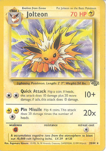 Jolteon - (Jungle)