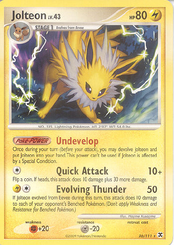 Jolteon - (Platinum - Rising Rivals)