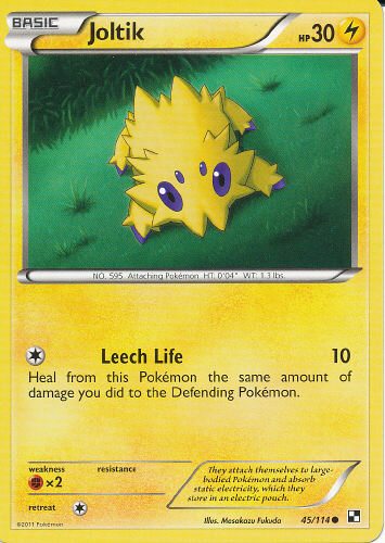 Joltik - (Black & White)