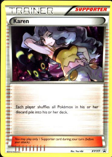 Karen - (XY Black Star Promos)