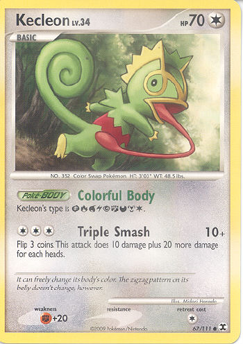 Kecleon - (Platinum - Rising Rivals)