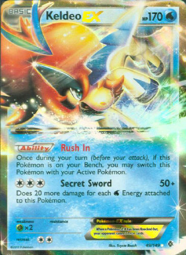 Keldeo EX - (Boundaries Crossed)