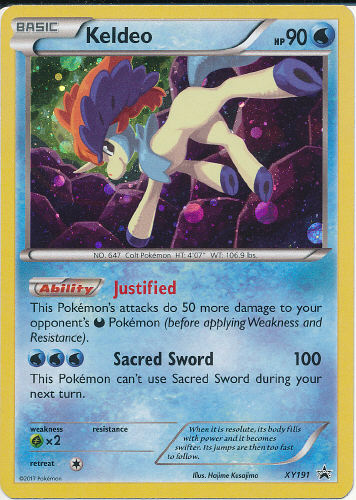 Keldeo - (XY Black Star Promos)