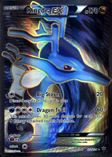 Kingdra EX (Full Art) - (Fates Collide)